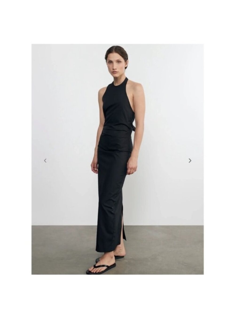 Elegant Black Mini Dress